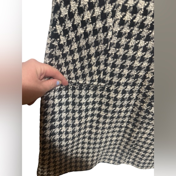 Zara Black and White Houndstooth Blazer dress - Picture 4 of 9